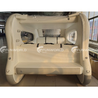 Bateau gonflable DWF en gros avec moteur hors-bord, catamaran de pêche, yacht gonflable