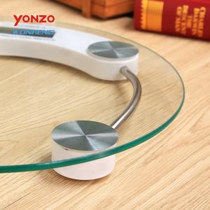 बाथरूम पैमाने 180kg व्यक्तिगत वजन तराजू स्वास्थ्य और कल्याण डिजिटल टेम्पर्ड ग्लास वजन कंप्यूटिंग पैमाने सूखी बैटरी OEM - Product Image 3