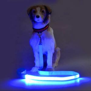 Grosir tali dan kerah anjing dapat diatur kedip bercahaya isi ulang USB keamanan malam dengan Led - Product Image 3