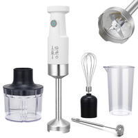 Haute puissance auxiliaire alimentaire bâton de cuisson électrique à main cuisson homogénéisation purée viande hachée jus savon mélangeur mélangeur à main