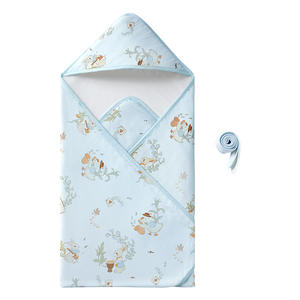 Manta Envolvente para Bebé October Crystal, 90x90cm, de Bambú y Algodón, Repelente de Mosquitos, para Recién Nacidos - Product Image 2