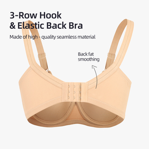 Intimo di alta qualità <span class=keywords><strong>grandi</strong></span> busti reggiseno grande da donna Plus Size reggiseno con ferretto donna - Product Image 4