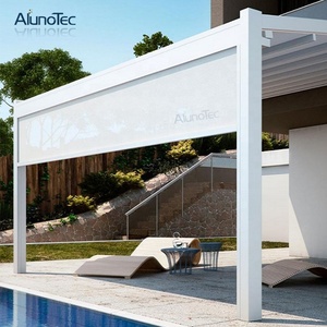 <span class=keywords><strong>Toldo</strong></span> retráctil <span class=keywords><strong>de</strong></span> pérgola para terraza eléctrica <span class=keywords><strong>de</strong></span> lujo, con pantalla solar lateral - Product Image 3