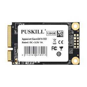 PUSKILL SSD sabit disk MLC mSATA 512GB SSD
