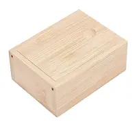 फैक्टरी थोक diy शिल्प अधूरा लकड़ी के बॉक्स लकड़ी के शिल्प बॉक्स फिसलने के साथ ढक्कन