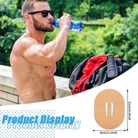 Patchs adhésifs en acrylique à formes personnalisées, imperméables et respirants, pour capteurs de surveillance de la glycémie, pour le sport quotidien