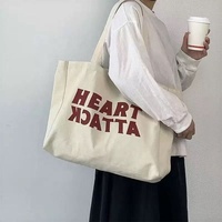 Sac fourre-tout en toile avec logo personnalisé imprimé Sac à provisions recyclable réutilisable et durable pour usage quotidien ou salle de sport