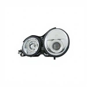 ไฟหน้าบ้านสีดำ99-01ปีสำหรับ <span class=keywords><strong>W210</strong></span> E200 E240 <span class=keywords><strong>E230</strong></span> LED ดวงตานางฟ้าสีขาว/เหลือง12V - Product Image 1