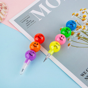 Crayon <span class=keywords><strong>en</strong></span> forme de pomme de bonbons de crayon de glace de 7 couleurs pour enfants avec pour le visage souriant crayon confit <span class=keywords><strong>en</strong></span> <span class=keywords><strong>gros</strong></span> pour Graffiti Smashing - Product Image 2