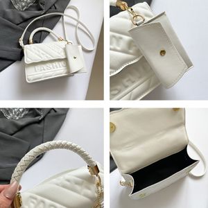 Tas Wanita Warna Permen Terlaris Musim Gugur 2025 Set 2 Pcs Tas Selempang Kulit Wanita Model Flap Tas Tangan Wanita Modis - Product Image 3