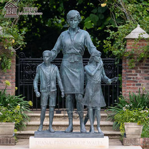 Estatua de Bronce Personalizada de Recuerdo Escolar, Escultura de Maestro y Niños - Product Image 2