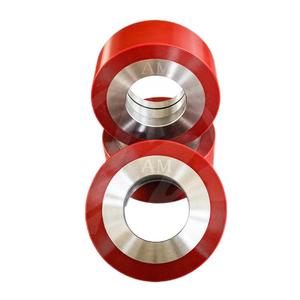 Roue à roulement à billes industrielle personnalisée en métal avec revêtement PU pour entrepôts, hôtels, commerce de détail, roue en polyuréthane moulé avec revêtement PU - Product Image 4