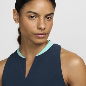 Robe-jupe de tennis et de pickleball pour filles, sans manches, très extensible, en nylon et élasthanne, sexy, pour activités de plein air et fitness, style Tenniscore - Fabricant - Product Image 4