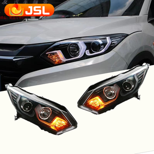Faros para Honda HR-V, Faros Delanteros para Estilo de Coche 2014-2018 HRV Vezel, Faros LED con Lente de Proyector, Luz de Señal DRL Genius - Product Image 5