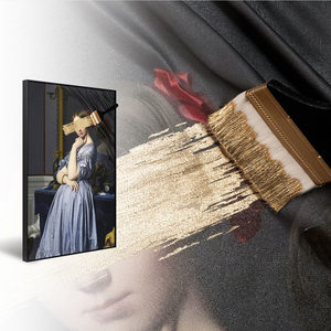 Hotsale <span class=keywords><strong>di</strong></span> Alta Qualità <span class=keywords><strong>di</strong></span> stile Moderno Cornice della Tela <span class=keywords><strong>di</strong></span> canapa <span class=keywords><strong>di</strong></span> Arte Della Parete Della Casa della parete del salone decorazioni Astratta Olio Pittura Della Donna - Product Image 5