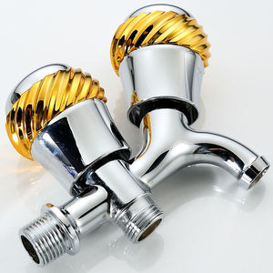<span class=keywords><strong>Grifo</strong></span> de <span class=keywords><strong>Lavadora</strong></span> de Pared Multifuncional <span class=keywords><strong>Doble</strong></span> de Plástico Cromado de Zinc, Suministro de Fábrica a Bajo Precio, Fácil Instalación - Product Image 3