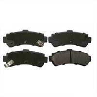 Pastillas de Freno Traseras de Cerámica D663 44060-0M890 para Nissan Sentra B14 B15 Sunny N16 Almera N16 Maxima WVA 23243 Bajo Nivel de Polvo Silenciosas Sin Ruido