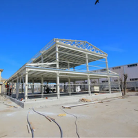 Chine Prix bas Assemblage rapide Design moderne Préfabriqué Structure en acier fabriquée par des professionnels Bâtiment d'entrepôt métallique