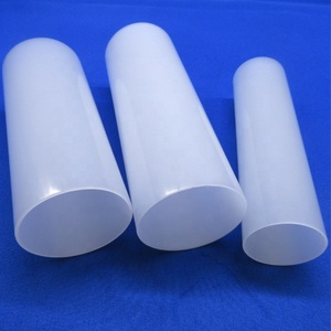 Tube acrylique opaque blanc laiteux pour éclairage LED, certifié anti-UV ROHS, tailles personnalisables - Product Image 1