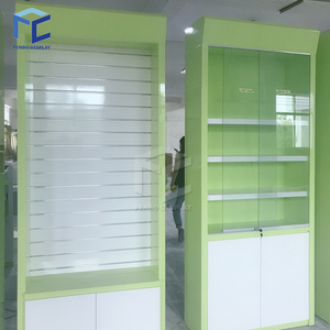 Accessories MDF Cellphone <strong>Wall</strong> <strong>Display</strong> <strong>Cabinet</strong> / Mobile <strong>Display</strong> Shop Decoration Cell Phone Shop Design Showcase - Product Image 3