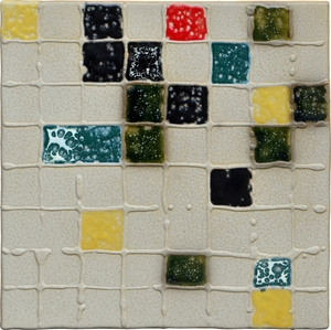 Un ensemble de 18 art peint rubik's <span class=keywords><strong>cube</strong></span> plaque de porcelaine peinture à l'huile décoration <span class=keywords><strong>mur</strong></span> mosaïque brique bureau <span class=keywords><strong>mur</strong></span> porte mosaïque - Product Image 6
