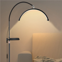 Lampe LED demi-lune en métal pour outils de beauté, 36W, pour extensions de cils, tatouage des sourcils, éclairage facial en arc, écologique, vente en gros