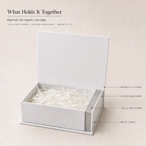Caixa de Presente Magnética Personalizada, Embalagem de Papel Rígido para Conjunto de Perfume, Cosméticos, Cuidados com a Pele e Joias, Fabricante de Presentes de Luxo - Product Image 3