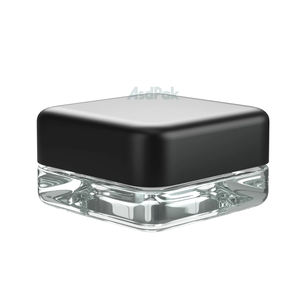 Frasco de Vidrio Transparente Cuadrado de 5 ml a Precio de Fábrica, Resistente a Niños, para Concentrados - Product Image 2