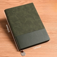 Planificador en espiral A5/A6 de lujo con logotipo personalizado, 100 hojas, cuaderno de oficina de cuero suave, diario, papel escolar, tela de PU personalizable