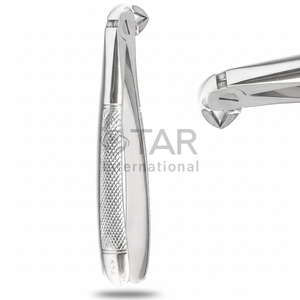 คีมถอนฟัน # 33A เครื่องมือทางการแพทย์ทางทันตกรรมทำจากสเตนเลสคุณภาพดีใช้ในการผ่าตัดถอนฟัน - Product Image 1