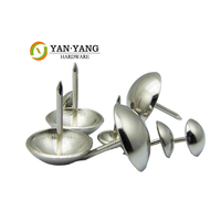 Clous décoratifs ronds en nickel Yanyang pour rembourrage de meubles et chaises