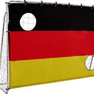 Jeunes coup franc pratique tir équipement d'entraînement objectif de Football transfrontalier rebond Net cible tissu positionnement en gros - Product Image 1