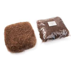 <span class=keywords><strong>Capelli</strong></span> Jiffy #30 <span class=keywords><strong>capelli</strong></span> umani alla rinfusa Afro crespi marroni per riparare le estensioni dei Dreadlocks <span class=keywords><strong>capelli</strong></span> naturali <span class=keywords><strong>castano</strong></span> <span class=keywords><strong>chiaro</strong></span> - Product Image 3