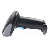 POS Hardware Fabricante Stock Handheld 1D QR Escáner de código de barras con cable Supermercado Precio automático Lector de código de barras