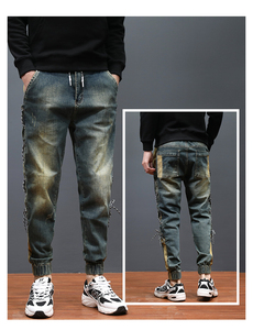 <span class=keywords><strong>Jeans</strong></span> da <span class=keywords><strong>Uomo</strong></span> 2026 di Alta Qualità, di Marca, Vestibilità Rilassata, Casual, Versatili e di Tendenza - Product Image 5