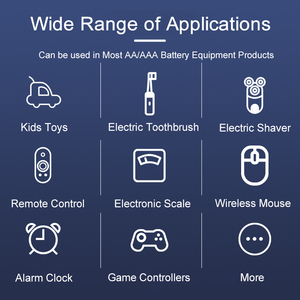 PUJIMAX vendita calda 4 pezzi nimh <span class=keywords><strong>aa</strong></span> 800mah 1.2v batteria <span class=keywords><strong>aa</strong></span> nimh batteria ricaricabile batteria <span class=keywords><strong>2a</strong></span> telecomando per bambini giocattoli - Product Image 6
