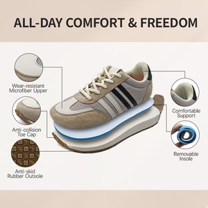 Chaussures de Course sur Route à Bout Large pour Femmes, <span class=keywords><strong>Baskets</strong></span> Athlétiques Larges de Tennis avec Semelle Extérieure en Caoutchouc - Product Image 5