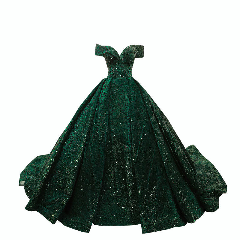 dress green soft wedding