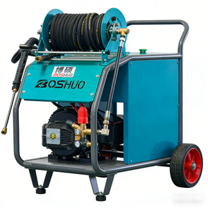 Мойка высокого давления для солнечных панелей, 150 бар, регулируемое давление, водоструйная установка для сферы возобновляемой энергетики - Product Image 2