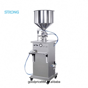 Máquina Dosificadora y Llenadora Vertical para Cremas Cosméticas, Salsas, Mermeladas, Miel, Mantequilla, Ungüentos, Champú, Líquidos, Agua, Botellas y Jeringas - Product Image 1