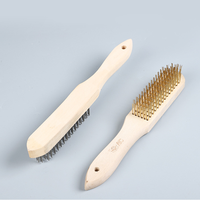 Brosse industrielle hautement flexible, brosse à fil torsadé, brosse à fil de cuivre pour l'élimination de la rouille et le polissage, personnalisable