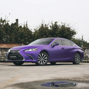 Film vinyle pour voiture en gros d'usine, ultra mat, violet métallisé, auto-cicatrisant, anti-rayures, PET, sans bulles d'air, pour envelopper la carrosserie - Product Image 4