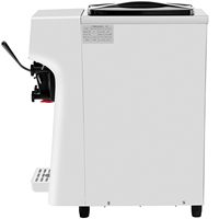 Machine à glace molle VEVOR EU/Chine de comptoir, 10-20L/H, trémie 4,5L, cylindre 1,6L, écran tactile