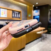 Casing Ponsel Transparan Anti Benturan dengan Magnet dan Telinga Kucing Lucu untuk iPhone 15 Pro Max Plus 11 12 13 14 16