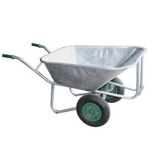 <span class=keywords><strong>Brouette</strong></span> de 200 litres, capacité de charge de 250kg pour la construction du jardin de <span class=keywords><strong>chevaux</strong></span> et des feuilles - Product Image 4