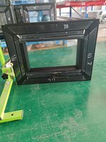 Ventana Abatible Superior de Aluminio Serie 90, Doble Acristalamiento, Insonorizada, para Renovaciones en EE. UU., Mejora, Reequipamiento, Reemplazo