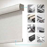 Persianas Verticales Personalizadas de Lujo, con Filtro de Luz Integrado, 100% Poliéster, Impermeables, Ignífugas, Inteligentes, Automáticas, Motorizadas