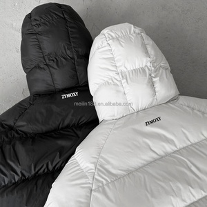 Custom Manufacturers Streetwear Hooded Bubble Puffy Nylon <b>Jackets</b> Winter Outdoor Wear Reversible Waterproof Puffer Down <b>Jackets</b> - Product Image 5