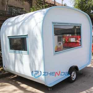 รถขายอาหารเคลื่อนที่แบบใหม่ รถขายขนม รถขายเบอร์เกอร์ รถขายฮอทดอกแบบเร็ว รถพ่วงขายอาหารสำหรับขายในออสเตรเลีย - Product Image 3