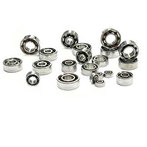 Hochgeschwindigkeits-Hybrid-Keramik kugellager Si3N4 6206 Robuster Edelstahl Schwarzer Nylon käfig Präzision P5/P4/P6 Maschinen reparatur - Product Image 6